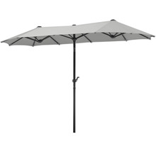 Umbrelă dublă de soare pentru exterior