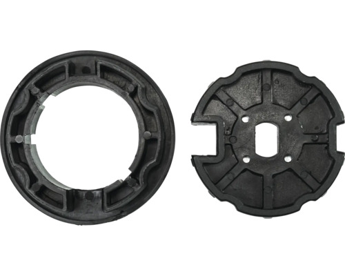 Două componente negre pentru jaluzele