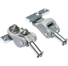 Două piese de feronerie metalice pentru mobilă