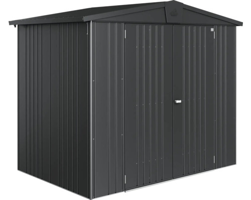 Cabină de grădină metalică cu ușă dublă pentru unelte și scule de grădină