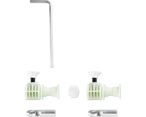 Piese de schimb pentru cabine de duș, inclusiv cheie Allen