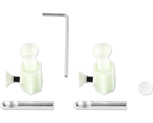 Set de conectare mobilier cu cheie Allen și suport pentru raft