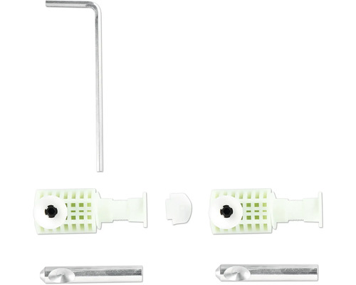 Set de piese de schimb pentru calorifer de baie cu cheie Allen