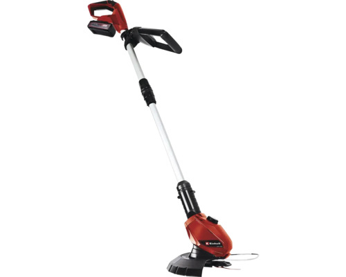 Trimmer pe acumulator Einhell GE-CT 18 Li, lățime tăiere 240mm, incl. 1x2,5Ah și accesorii