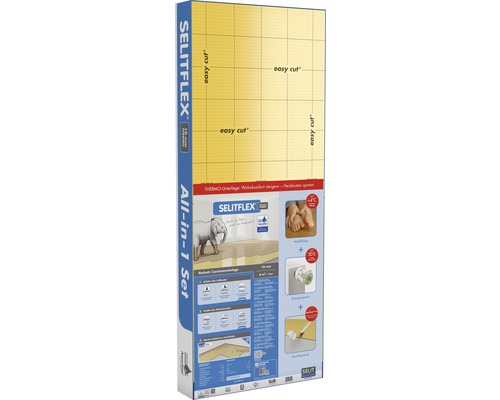 Folie izolatoare parchet SELIT Thermo 10 mm 6 mp Ambalaj Selitflex All-in-1 Set