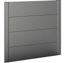 Element de gard de grădină cu structură orizontală de scânduri pentru exterior
