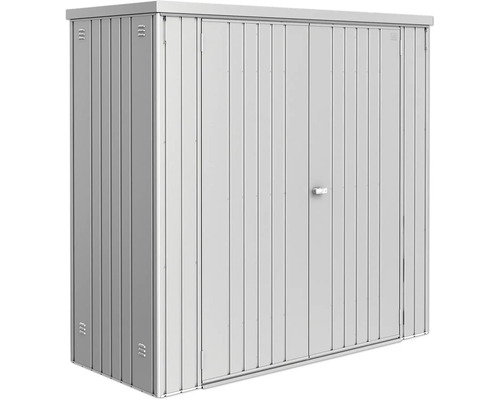 Dulap unelte grădină Biohort 190 metal 187,1x79,1 cm argintiu metalizat