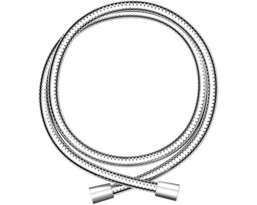 Furtun duș AVITAL, plastic cu folie silver, 150 cm