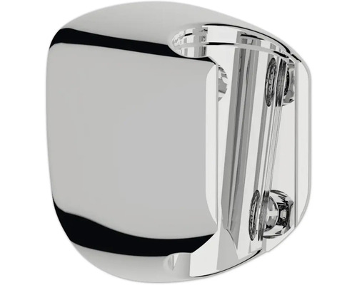 Suport argintiu pentru bara de duș