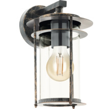 Lampa de perete cu sursă de lumină în spatele sticlei