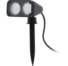 Reflector de grădină cu două lămpi LED și țăruș de împământare