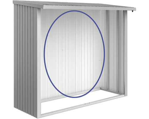 Șopron metalic pentru depozitarea uneltelor de grădinărit