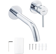 Baterie de lavoar aparentă cu accesorii