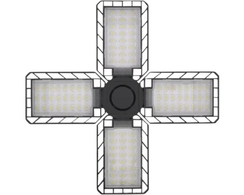 Lampă LED de atelier cu patru suprafețe de iluminare