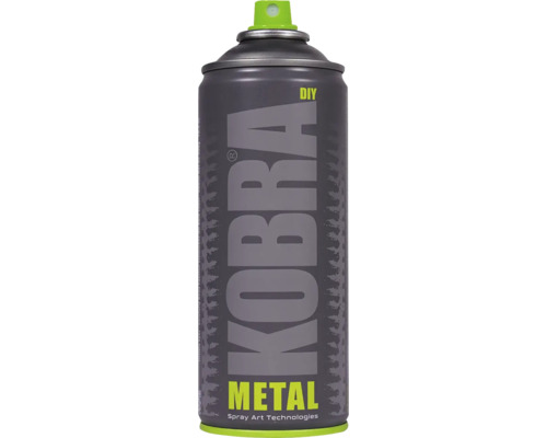Vopsea spray metalizată Kobra DIY argintiu 400 ml