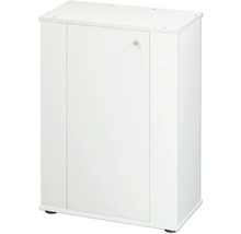 Dulap alb pentru acvariu cu ușă și mâner