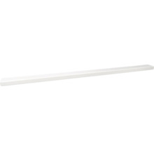 Șină dreptunghiulară din plastic alb