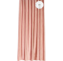 Cortină cu sistem de prindere cu bandă de pliere