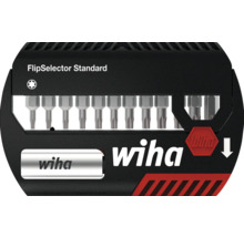 Set de biți standard Wiha FlipSelector cu biți diferiți