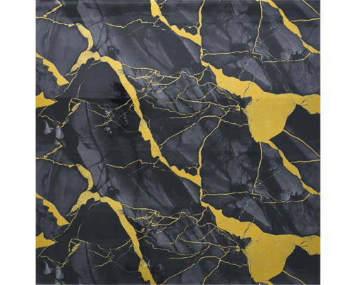 Panou autoadeziv MM18 imprimeu marmură 60x60 cm, negru, pachet 3 buc. Panou autoadeziv MM18 imprimeu marmură 60x60 cm, negru, pachet 3 buc.