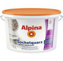 Tencuială decorativă Alpina Sockelquarz în găleată