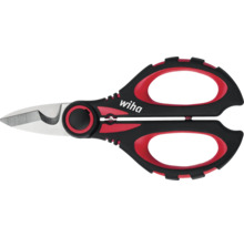 Logo Wiha, foarfece pentru electricieni