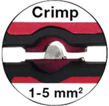 Crimpare de la 1 la 5 mm²