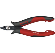 Clește lateral electronic Wiha cu mânere în două culori