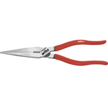 Cleste cu cioc lung Wiha cu mâner roșu