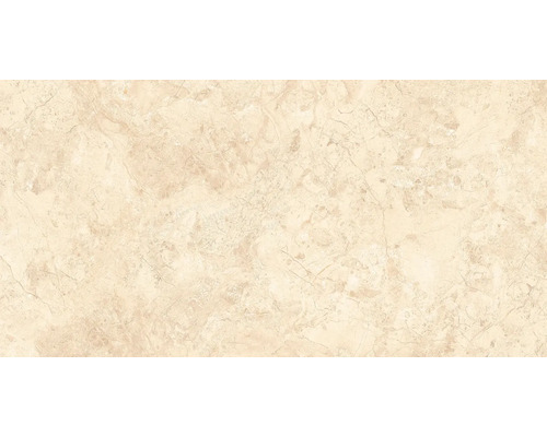 Gresie exterior / interior porțelanată rectificată Breach Crema Grande Matt 60x120 cm Placă ceramică cu aspect de marmură