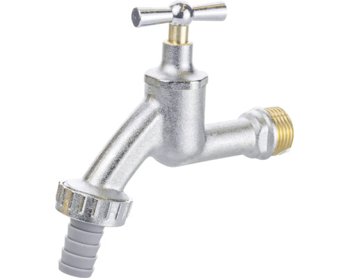 Robinet de apă metalic cu racord pentru furtun