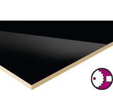 Placă MDF 2800x1220x18 mm negru lucios-thumb-1