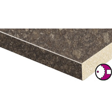 Blat bucatarie PAL Steel Grey 4100x600x38 mm-thumb-1