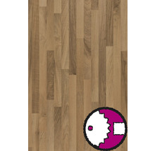 Blat bucătărie Kronospan PAL Porterhouse Walnut 4100x600x38 mm-thumb-1