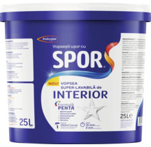 Recipient cu vopsea de interior de 25 litri, marca Policolor