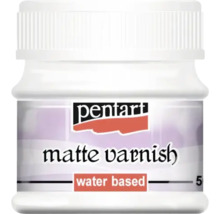 Sticlă cu lac mat pe bază de apă