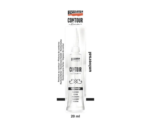 Pentart Contour Liner, transparent, 20 ml
