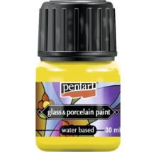 Vopsea pentru sticlă și porțelan Pentart, 30 ml