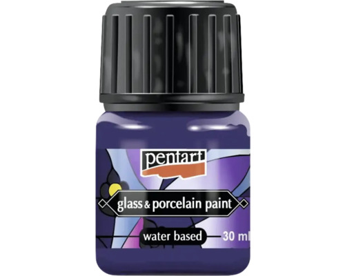 Vopsea pentru sticlă și porțelan, 30 ml