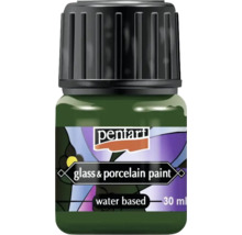 Vopsea pentru sticlă și porțelan Pentart, 30 ml