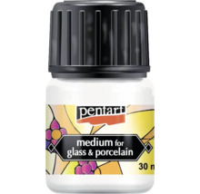 Medium Pentart pentru sticlă și porțelan, 30 ml