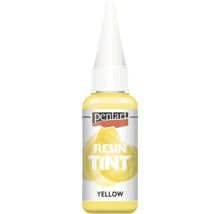Flacon cu colorant galben pentru rășină de la Pentart
