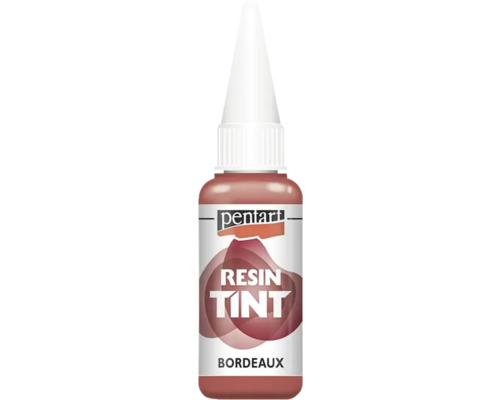 Colorant rășină epoxidică Pentart roșu bourdon 20 ml Pigment pentru rășină Pentart Bordeaux