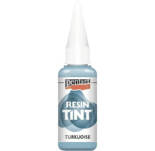 Colorant de rășină turcoaz Pentart în flacon cu picurător