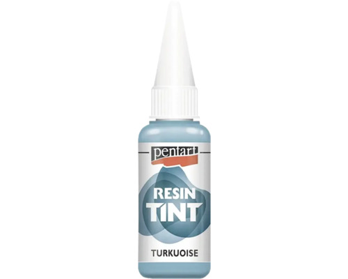 Colorant rășină epoxidică Pentart turcoaz 20 ml Colorant de rășină turcoaz Pentart în flacon cu picurător