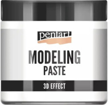 Pastă de modelaj Pentart cu efect 3D în recipient