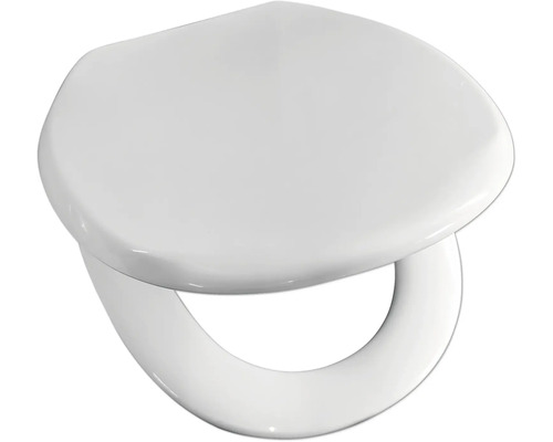 Capac WC form&style CHUR 44,4X36,3 cm, închidere simplă, alb