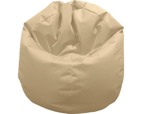 Fotoliu puf exterior bej 76x120 cm Puf din material textil