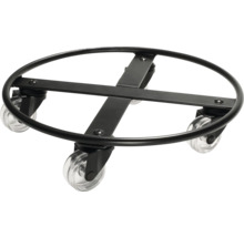 Suport pentru plante din metal cu role