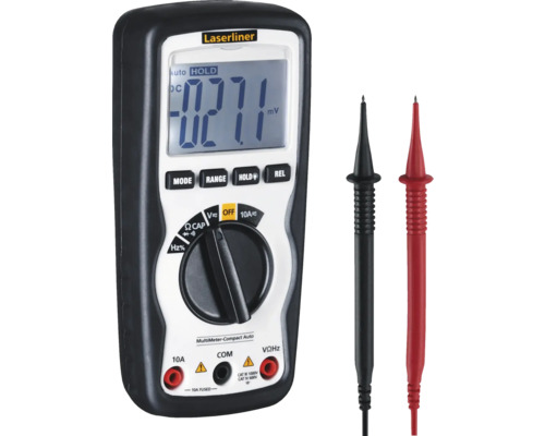 Multimetru măsurători electrice Laserliner MultiMeter-Compact Multimetru Laserliner cu cabluri de măsurare